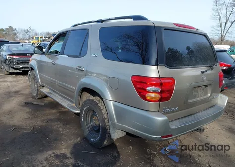 2003 Toyota Sequoia Sr5 V8 z USA, uszkodzony, nr VIN 5TDBT44A33S142158